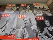 Life magazine issues for sale  Long Beach