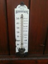 Ancien thermomètre émaillé d'occasion  Crêches-sur-Saône