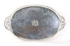Georg Jenson 2E Tray Magnolia Blossom Sterling Silver 1700g, 13.25" Wide for sale  Shipping to South Africa