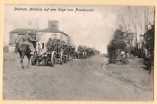 Cpa colonne artillerie d'occasion  Dun-sur-Meuse