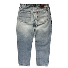 Usado, Jeans Polo Ralph Lauren 34x30 para hombre Woodrow relajado lavado claro denim vintage segunda mano  Embacar hacia Argentina