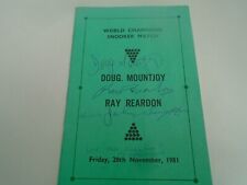 Hand signed 1981 for sale  NORWICH