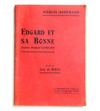 Marcel bertrand edgard d'occasion  Paris-