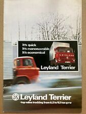 Leyland terrier brochure for sale  Shipping to Ireland