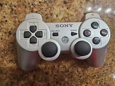 Sony Playstation 3 PS3 Sixaxis DualShock 3 Controller Silver Genuine OEM, used for sale  Shipping to South Africa