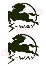 IVECO S-WAY X2 VINYL DECALS GRAPHICS IVECO S-WAY CUSTOMISE TRUCKING HAULAGE for sale  Shipping to South Africa