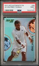 2011 Ace Authentic Ex Jo-Wilfried Tsonga #88 Holofoil PSA 9 MINT Top Pop 1 for sale  Shipping to South Africa