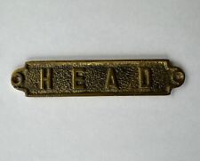 Vintage solid brass for sale  Edna