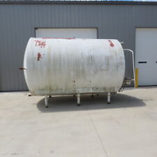 Tanque de armazenamento de leite revestido horizontal de aço inoxidável 3000 galões com misturador, usado comprar usado  Enviando para Brazil