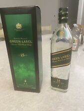 RARE Johnnie Walker Original Green Label Empty Box and Bottle  for sale  Shipping to South Africa