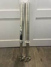 USED OEM 95 KAWASAKI KX250 KX 250 LEFT & RIGHT FRONT FORKS FORK SET PAIR for sale  Shipping to South Africa