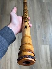 Flauta Shakuhachi de 7 agujeros hecha por Alcvin Ryuzen Ramos (llave de B) segunda mano  Embacar hacia Argentina