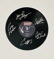 Oasis autographed vinyl for sale  BOLTON
