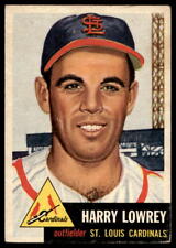 1953 Topps #16 Peanuts Lowrey St. Louis Cardinals VG-VGEX SET BREAK! for sale  Shipping to South Africa