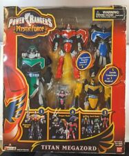 Power Rangers Mystic Force Deluxe TITAN MEGAZORD 2006 com Caixa Bandai, usado comprar usado  Enviando para Brazil