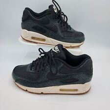 Nike Air Max 90 Trampki Damskie UK 3 Eu 36 Czarne Premium Buty z nadrukiem gadów na sprzedaż  PL