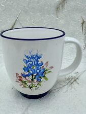 Caneca de café TEXAS BLUEBONNETS flores azuis xícara de chá cerâmica 12 oz comprar usado  Enviando para Brazil