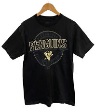 Usado, Camiseta Reebok NHL Penguins Masculina Logotipo Preto Tamanho Médio  comprar usado  Enviando para Brazil