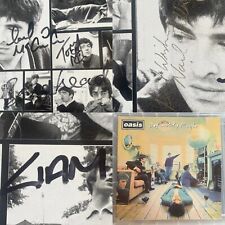 Signed oasis definitely for sale  DUNFERMLINE
