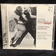 PIAZZOLLA Tango - Concierto para bandoneón - PABLO MAINETTI - HARMONIA MUNDI CD segunda mano  Embacar hacia Argentina