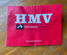 Hmv stereomaster vhf for sale  IPSWICH