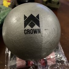 Crown Sporting Goods Shot Put Cast Iron Ball 4kg Track & Field 9.5 lbs Gry6 for sale  Shipping to South Africa