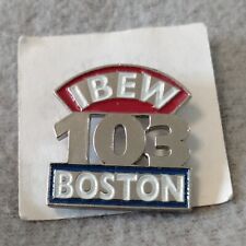 IBEW LOCAL UNION 103 Boston. Pin de solapa. Envío gratuito, usado segunda mano  Embacar hacia Argentina