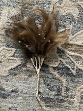 Vintage feather brooch for sale  LEEDS