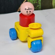 Figura de colección Fisher Price Jumbo Little People 1989 + triciclo amarillo elige uno segunda mano  Embacar hacia Argentina