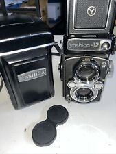 Yashica 12 câmera reflex lente dupla formato médio com lente 80mm f3.5 6x6 com estojo comprar usado  Enviando para Brazil