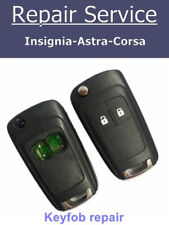 Serviço de reparo para Vauxhall Corsa Astra Insignia Mokka controle remoto flip chaveiro conserto comprar usado  Enviando para Brazil