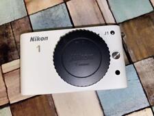 Cámara digital SLR sin espejo Nikon 1 J1 10,1 MP blanca japonesa e inglesa solamente segunda mano  Embacar hacia Argentina