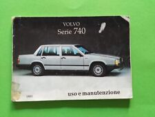 Volvo 740 libretto usato  Casalmaggiore
