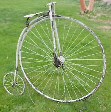 48" Antique Columbia Pope Penny Farthing Bike Vintage HighWheel Ordinary Bicycle for sale  Golden