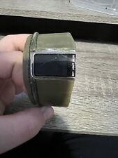 Used, Diesel DZ7053 Designer Digital watch with Green Leather Band WORKING for sale  Shipping to South Africa