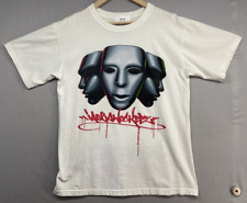 Camiseta para hombre Jabbawockeez JBWKZ talla M- máscara original blanca roja retro regalo raro ee. uu. segunda mano  Embacar hacia Argentina
