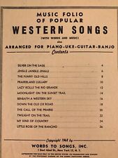 Sheet music folio for sale  Oconto
