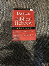 Noções básicas de gramática hebraica bíblica por Miles Van Pelt e Gary Pratico comprar usado  Enviando para Brazil