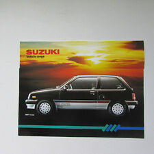 Suzuki range brochure for sale  LONDON