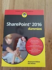 Sharepoint 2016 dummies gebraucht kaufen  Dreieich