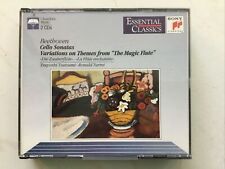 Conjunto de 2 CDs Die Zauberflote Tsutsumi Turini Beethoven Cello Sonatas comprar usado  Enviando para Brazil