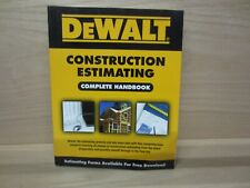 Dewalt construction estimating for sale  Benton