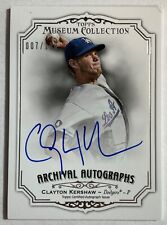 2012 Topps Museum CLAYTON KERSHAW Archival Autograph Auto /100 for sale  Shipping to South Africa