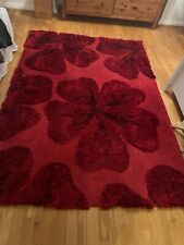 Large red rug for sale  LANGPORT