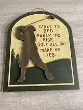 Golf themed wooden for sale  Rochester