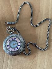 Silver pocket watch for sale  HOLT
