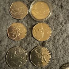 olympic 50p coin swimming for sale  STOCKTON-ON-TEES