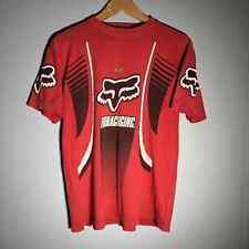 Camiseta Masculina Vintage Y2K Fox Racing Motocross Grunge Cyber Racing Logo Média comprar usado  Enviando para Brazil