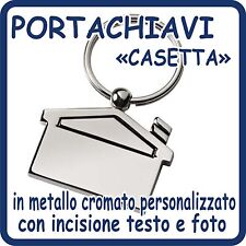 Portachiavi casetta acciaio usato  Vasto