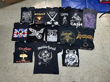 Lote de camisetas vintage banda (14) hardcore punk black metal thrash speed metal doom comprar usado  Enviando para Brazil